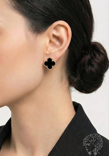 گوشواره ونکلیف طلایی